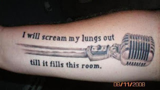 foto 7 de tattoos con frases de canciones