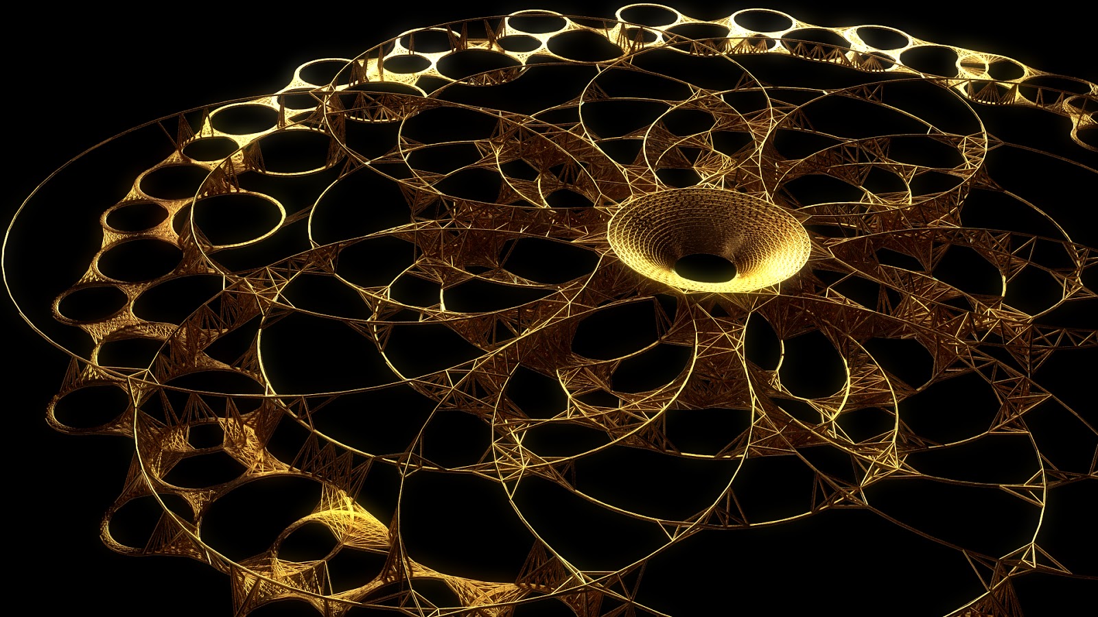 Houdini in Motion Graphics tutorial Creating abstract circle pattern