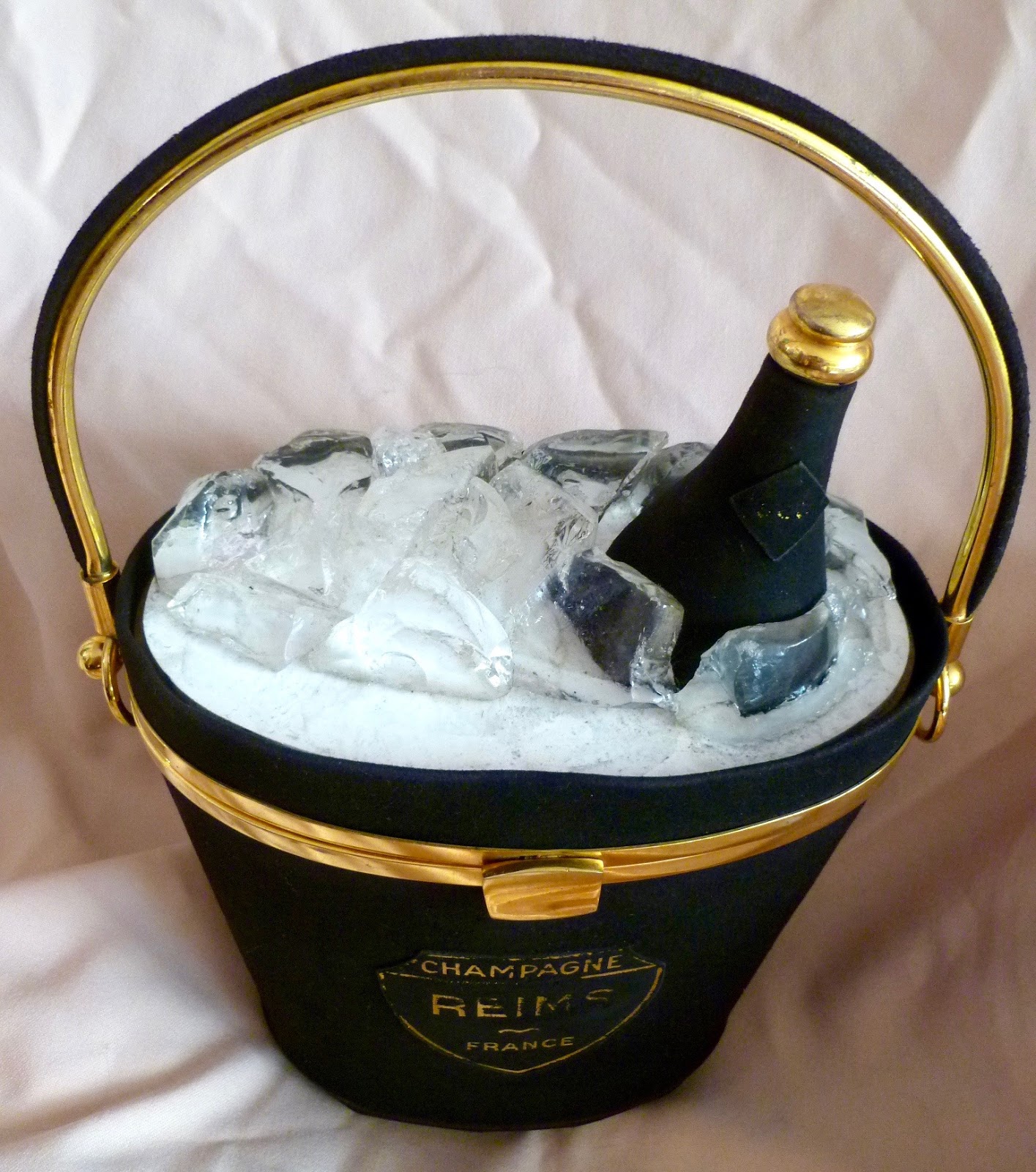 AnneMarie Reims Champagne Bucket Purse