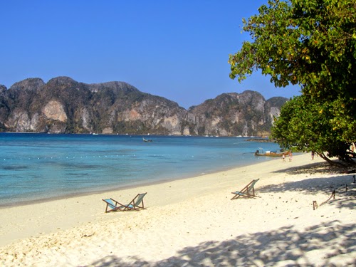 Beautiful Long Beach on Koh Phi Phi Don thailand island islands Beautiful Long Beach on Koh Phi Phi Don thailand island islands
