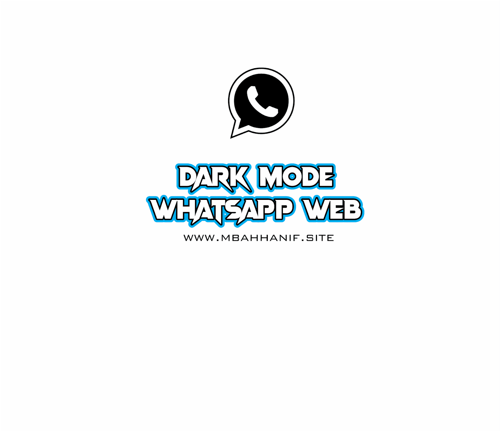 whatsapp web dark mode