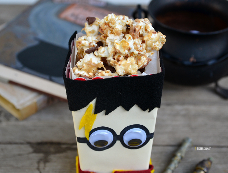 Harry Potter Marshmallow & Butterbeer Popcorn Recipe Sisters, What!
