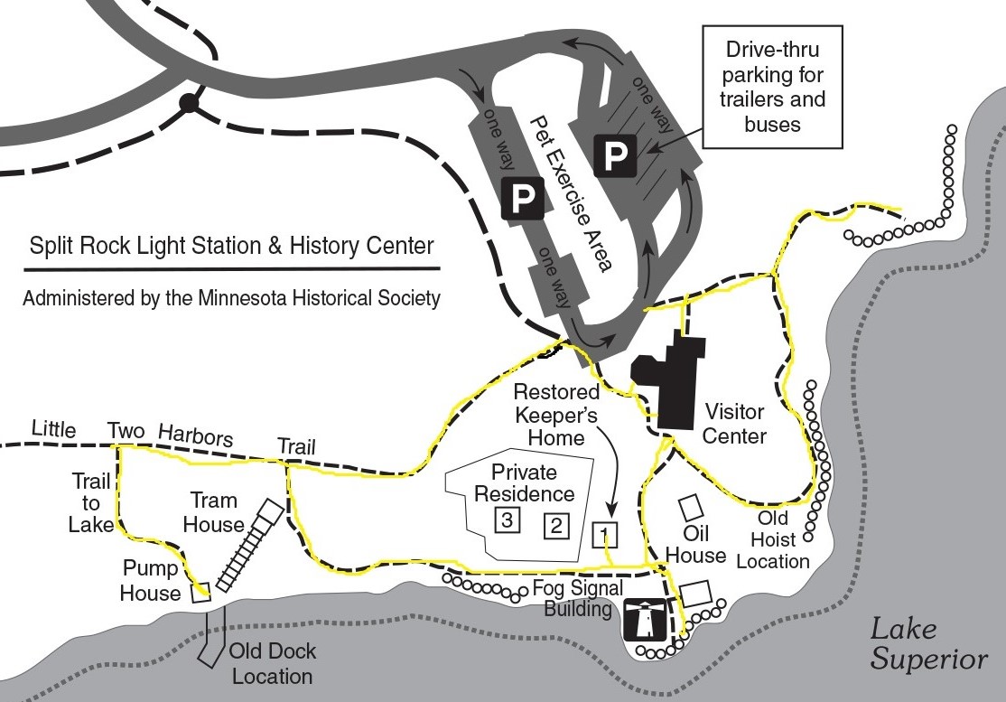 Split Rock Trail Map Day Hiking Trails: Explore Split Rock Lighthouse Via Day Hike