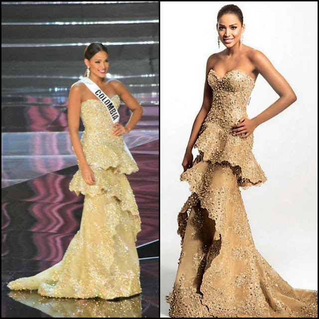 Đầm dạ hội của Lệ Hằng được đánh giá top đẹp nhất Miss Universe 2016 Colombia_Collage_Fotor