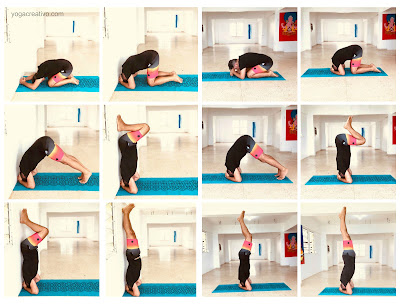 yoga-creativo-secuencia-completa-ejecutar-ejercicio-asana-sirsasana-postura-boca-abajo-beneficios-salud-wellness