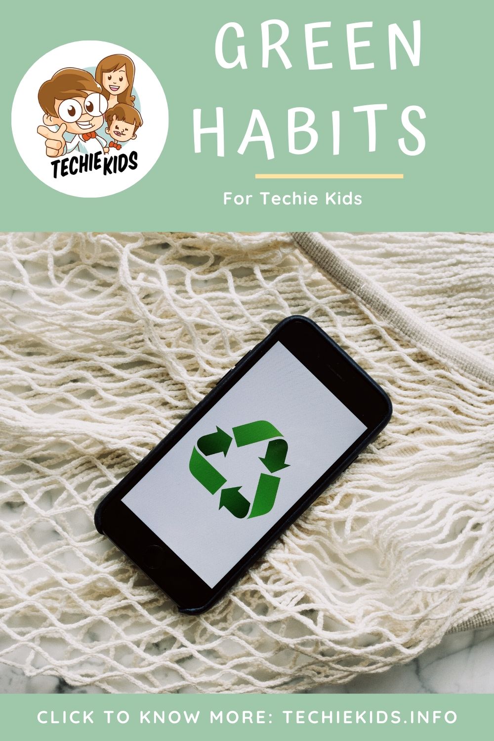 Green Habits for Techie Kids, phone recycling