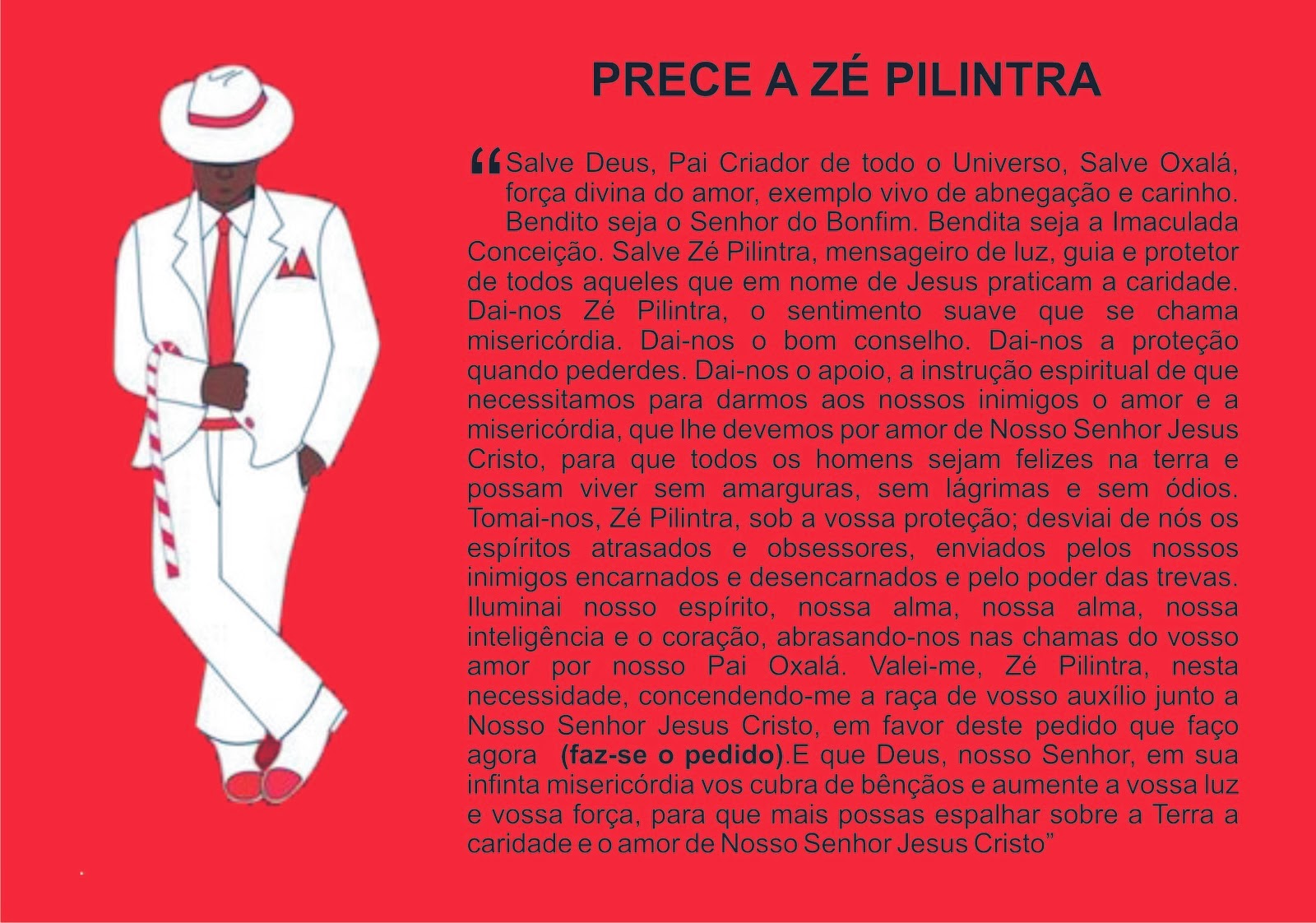 Zé Pelintra O malandro O Calafrio