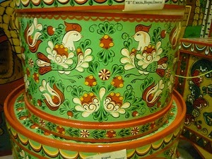 Онежская роспись картинки