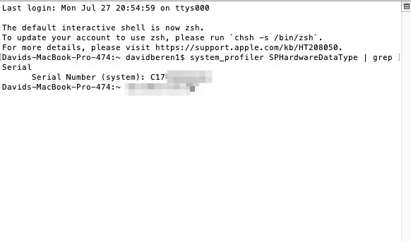 Cara Cek Serial Number Macbook Cara Cek Serial Number Macbook
