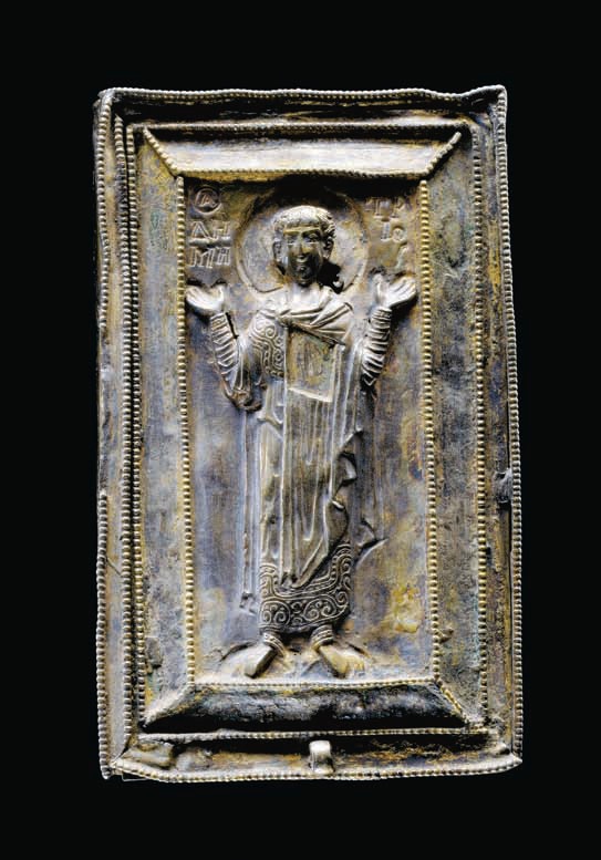 Πρωτότυπο βυζαντινό εγκόλπιο λειψανοθήκη με αίμα και μύρο του Αγίου Δημητρίου http://leipsanothiki.blogspot.be/