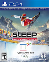 Steep: Road to the Olympics Game Cover PS4 Winter Game Edition