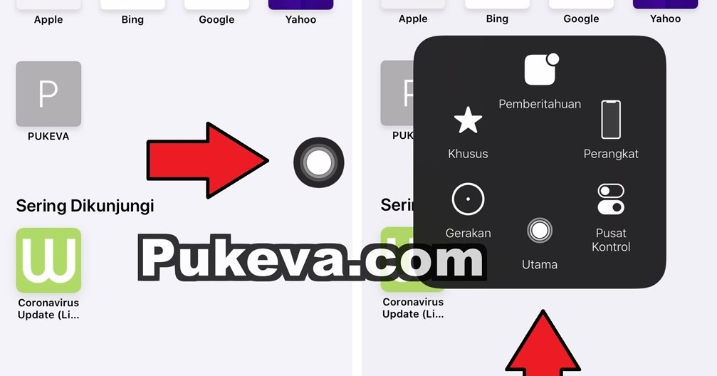 Cara Menghilangkan Menampilkan Tombol Bulat Di IPhone (AssistiveTouch