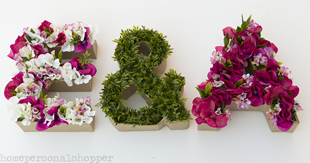 diy-manualidades con flores homepersonalshopper