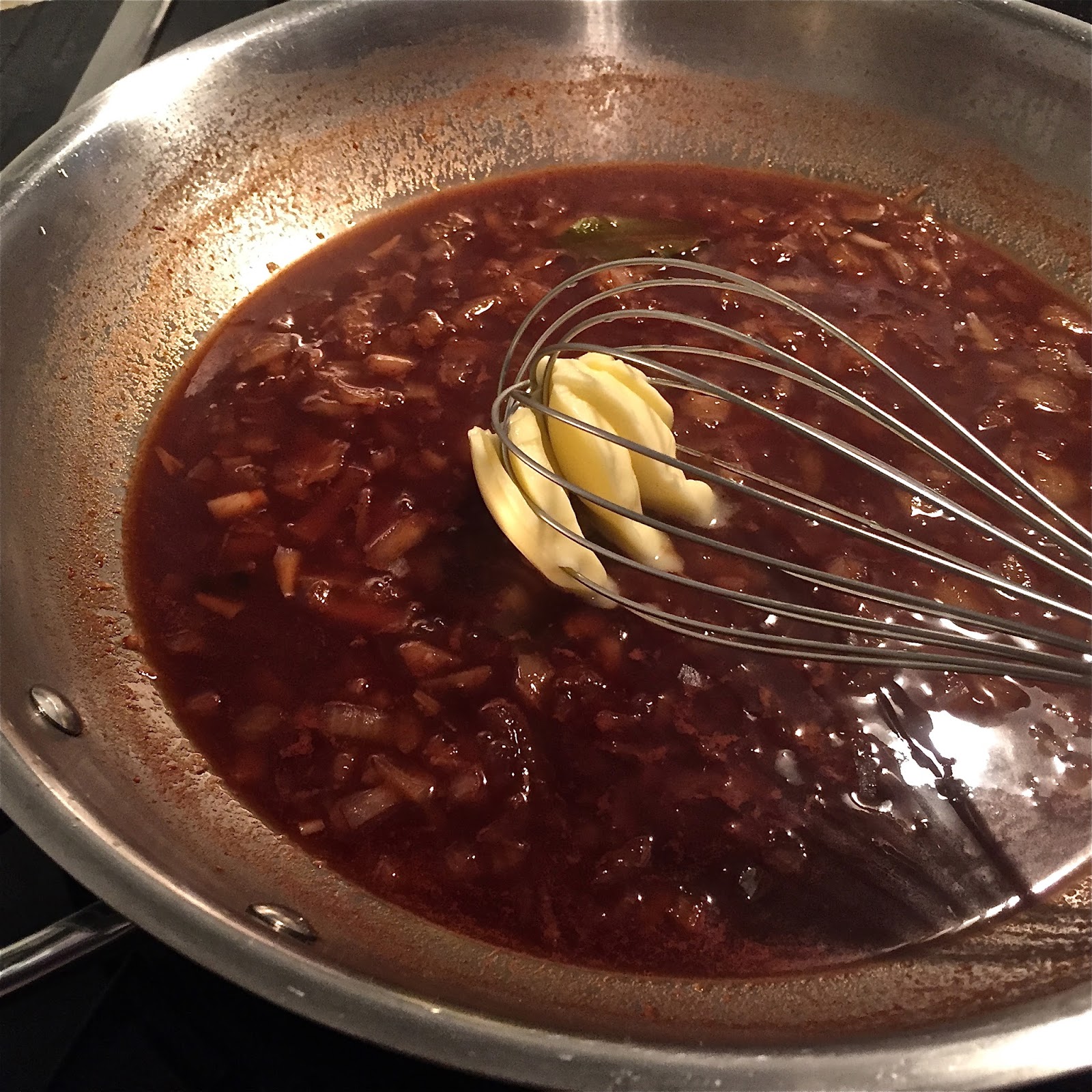 Homemade By Mary RIB EYE STEAKS with MADEIRA SAUCE