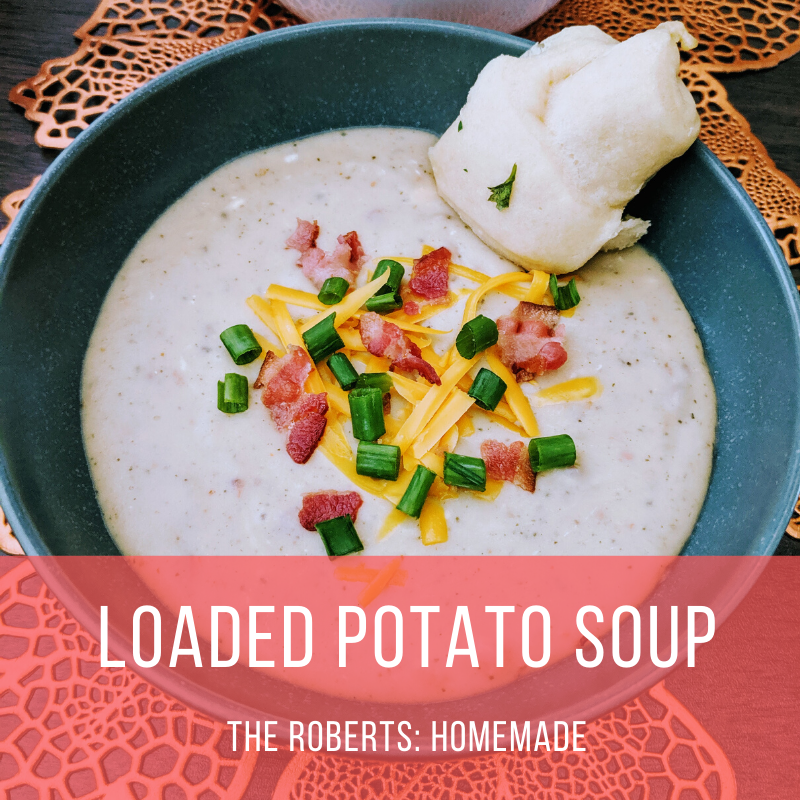 Loaded Potato Soup in the Pressure Cooker