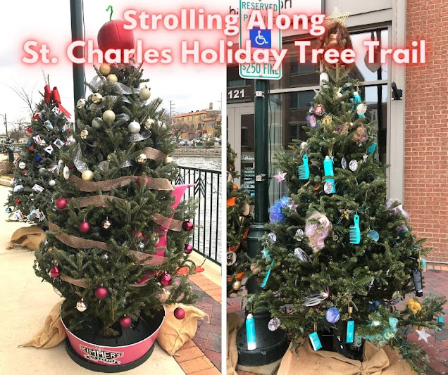 A Little Time and a Keyboard Walking the Holiday Tree Trail in St. Charles, Illinois