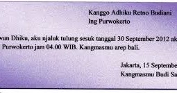Pengertian Struktur Jenis Layang Surat Bahasa Jawa Lengkap Dunia Pelajar