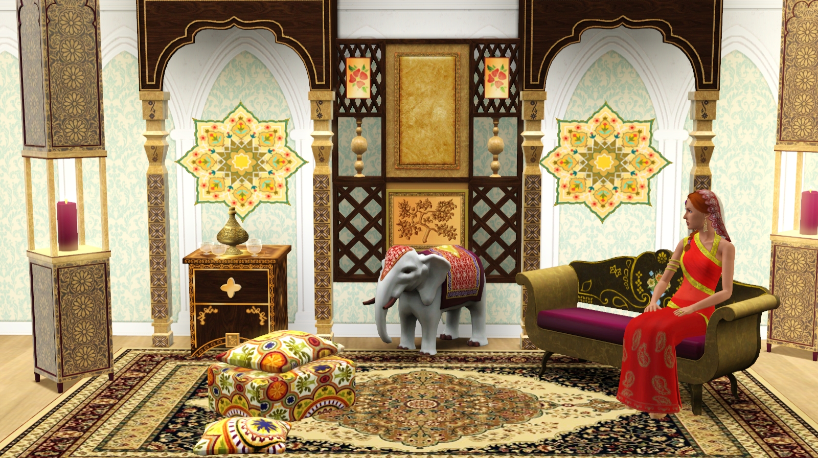 Ladesire's creative corner): Oriental Wall Decor