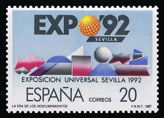 Sevilla - Filatelia - Expo 92 - 1987 (20 pta.)