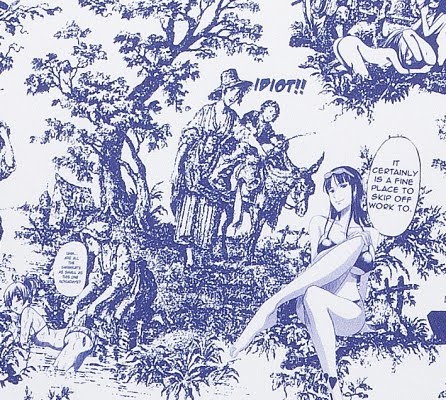 naughty toile