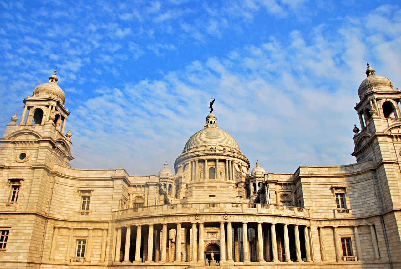 The Grand Marble Structure of Victoria Memorial Hall Kolkata
