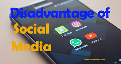 disadvantage of Social Media