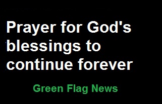 Prayer for God's blessings to continue