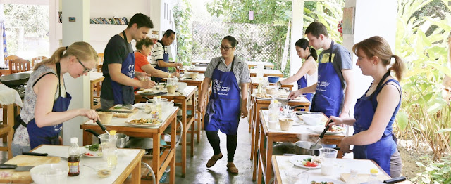 Thai Secret Cooking Class Photos. March 5-2017. Pa Phai, San Sai District, Chiang Mai, Thailand.