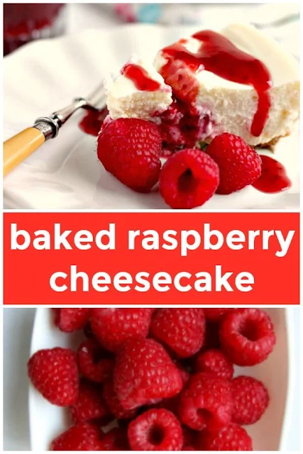 Baked Berry Cheesecake Pin it image