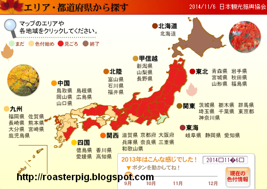 北陸紅葉時期2023