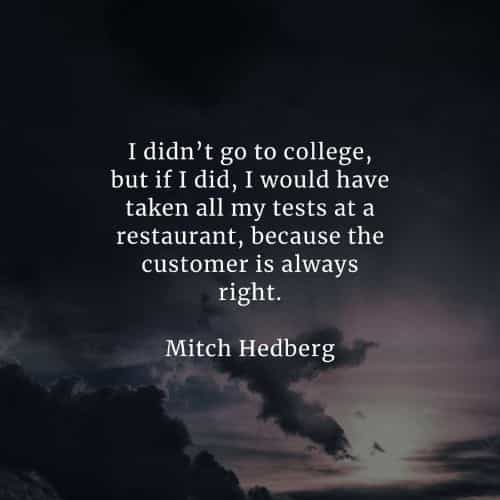 Famous quotes and sayings by Mitch Hedberg Famous quotes and sayings by Mitch Hedberg
