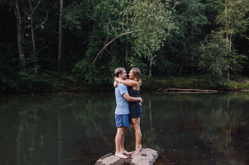 sweetwater creek engagement session