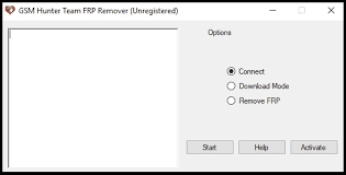 Gsm Hunter Team FRP Remover Tool 2020 | With Keys | Free Download