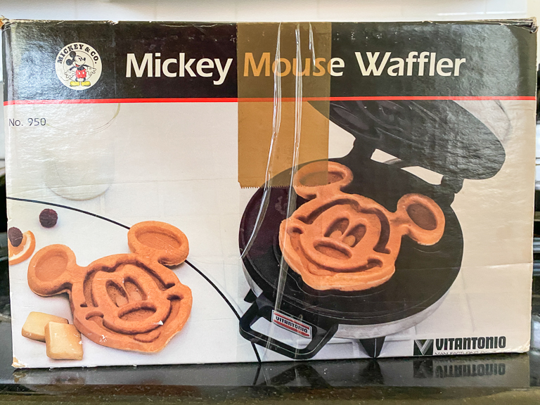 Mickey Mouse Face Disney Waffle Maker