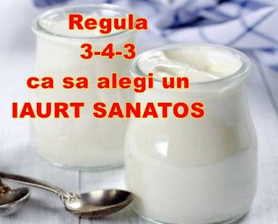 regula 3 4 3 ca sa alegi un iaurt sanatos regula 3 4 3 ca sa alegi un iaurt sanatos