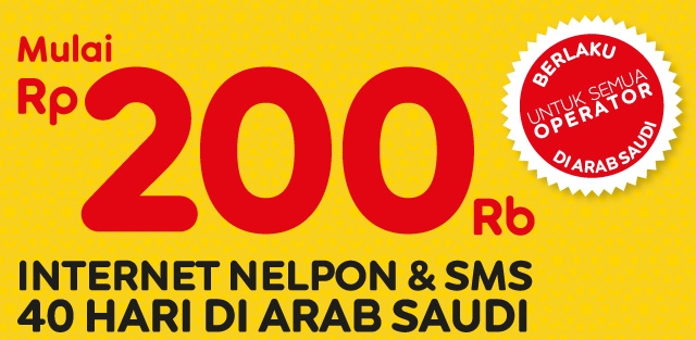 Paket Haji Umroh Telkomsel Xl Indosat Smartfren Tri Di Arab Saudi