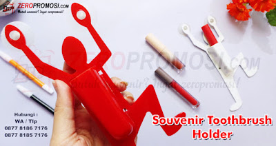 Gantungan untuk sikat gigi dengan bentuk orang, Souvenir Toothbrush Holder, Penyangga Sikat Gigi, Toothbrush Case
