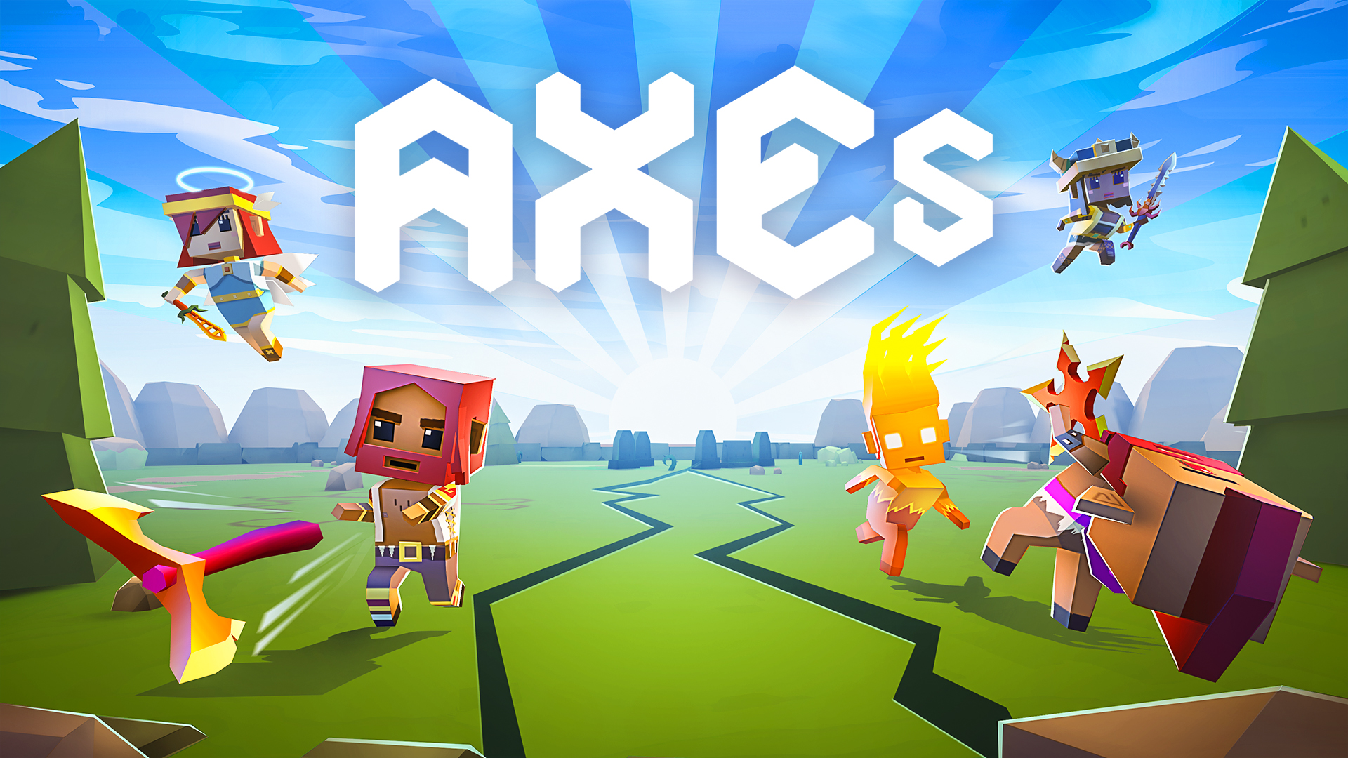 New Games AXES (PS4, Xbox One, Nintendo Switch) ActionPacked Battle