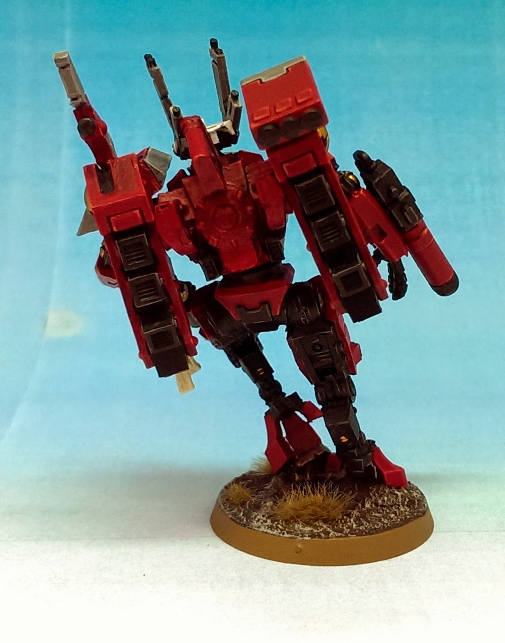 Wraithlord sword Tau Commander Farsight conversion (update: cloth bits ...