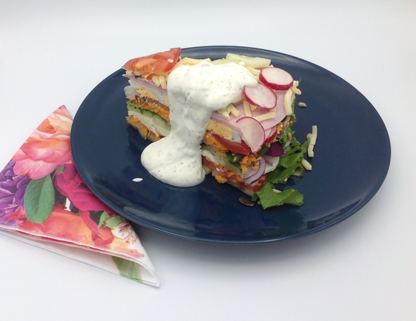 Wessels low carb Welt: Salattorte