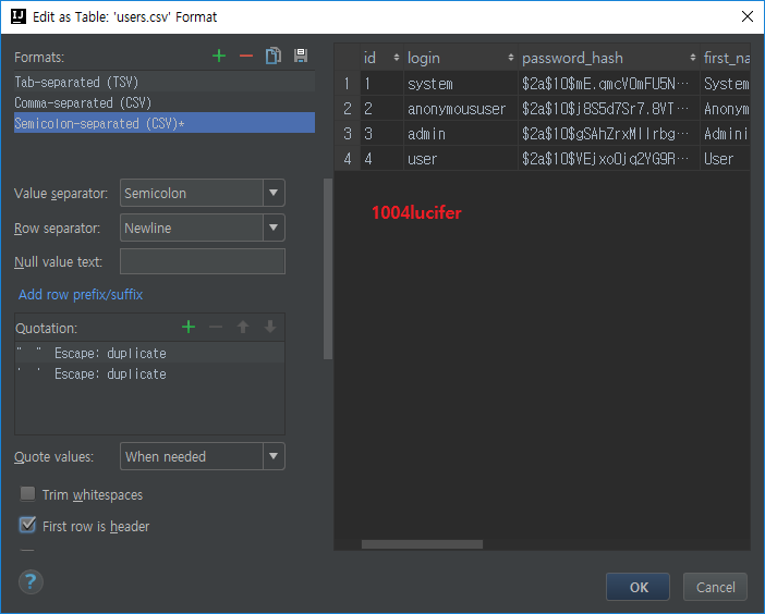 [IntelliJ] CSV 파일을 테이블 형식으로 보면서 편집하자.