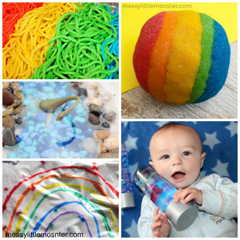 The Importance of Sensory Play + Ideas to get you started! Messy