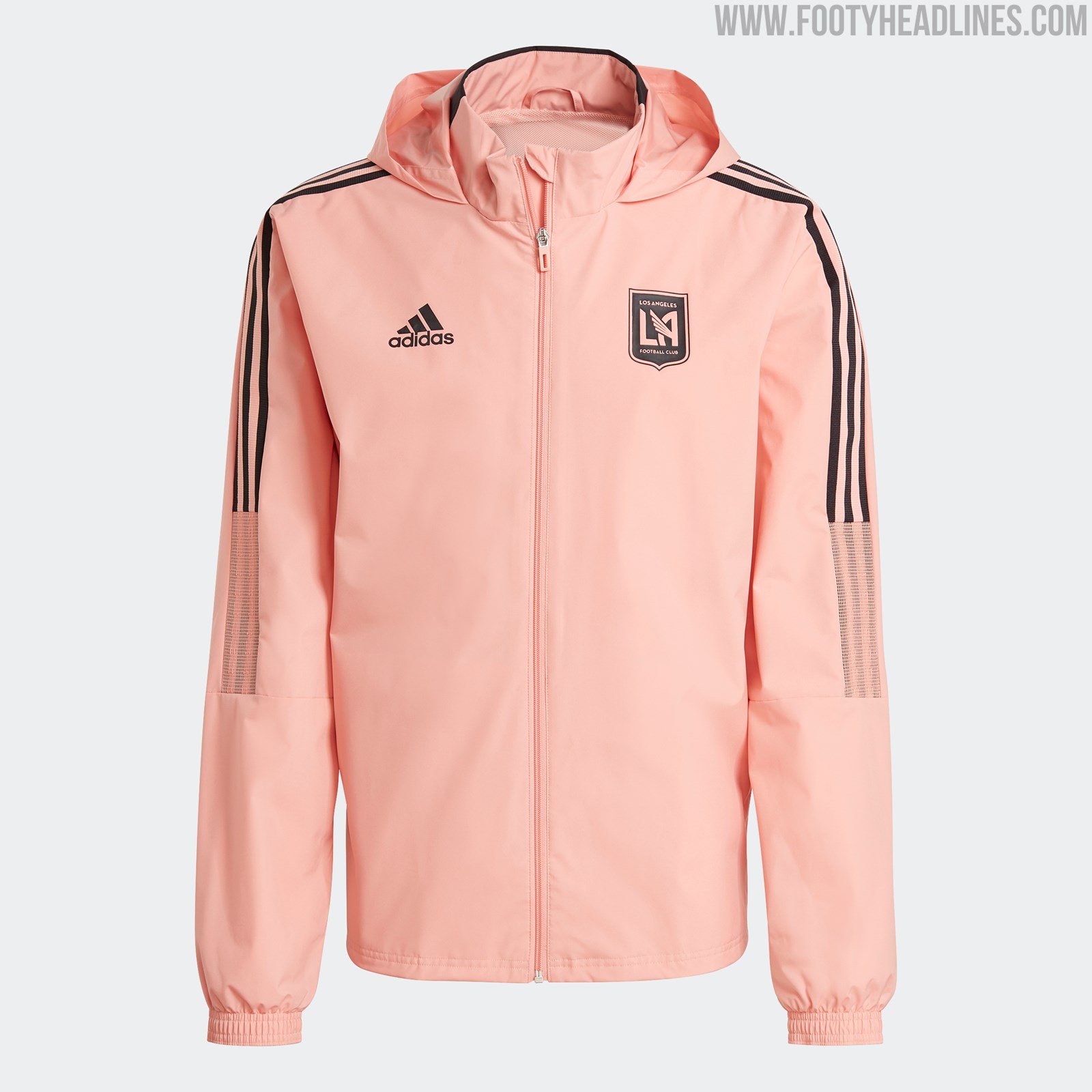 LAFC adidas 2021 Sleeveless Training Jersey - Pink