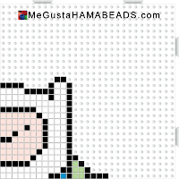 plantillas hama beads