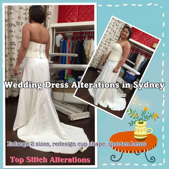 Top Stitch Alterations Bridal Alterations in Sydney Alterations With Perfection!