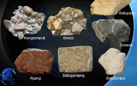Ilustrasi Batuan Sedimen