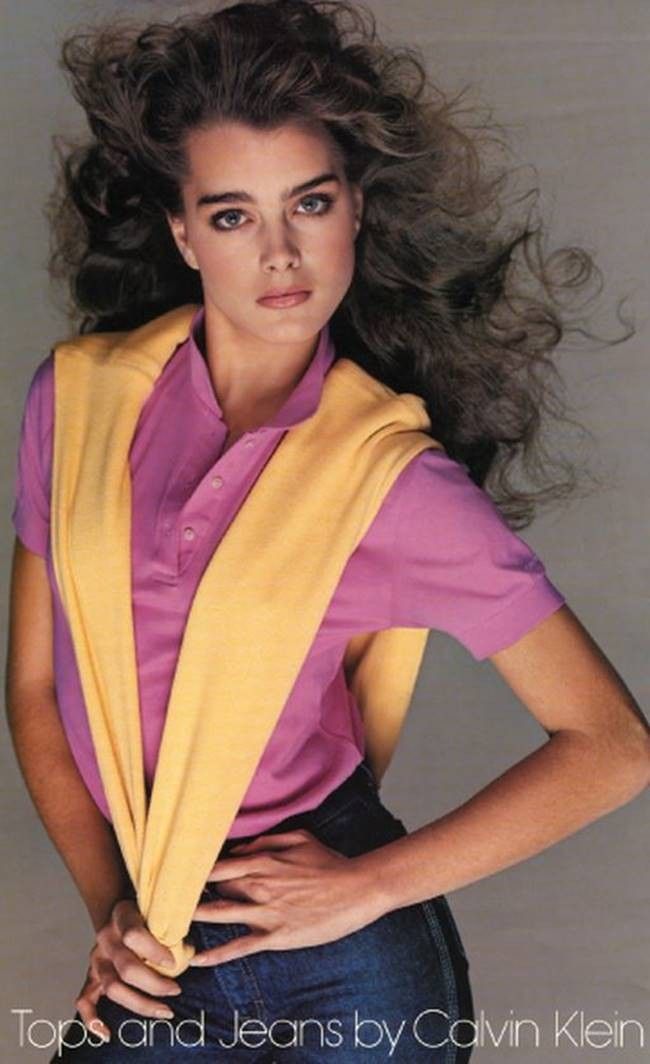 Brooke Shields' 1980 Calvin Klein Commercials ~ Vintage Everyday