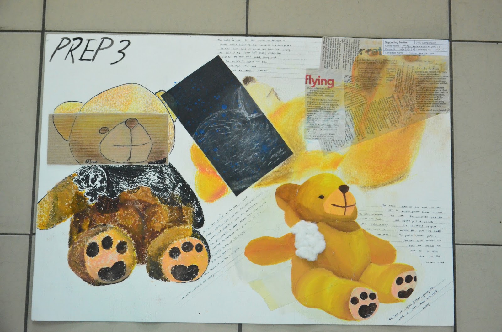 Gcse art book layout maker image