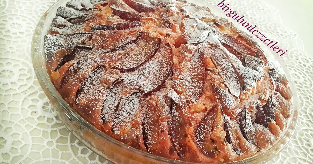 birgülün lezzetleri Mürdüm Erikli Pembe Kek