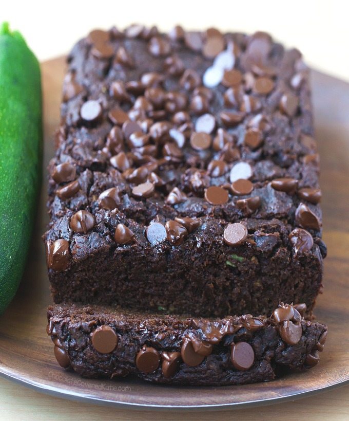 HEALTHY CHOCOLATE ZUCCHINI BREAD #chocolate #healthy #desserts #cakes #brownies